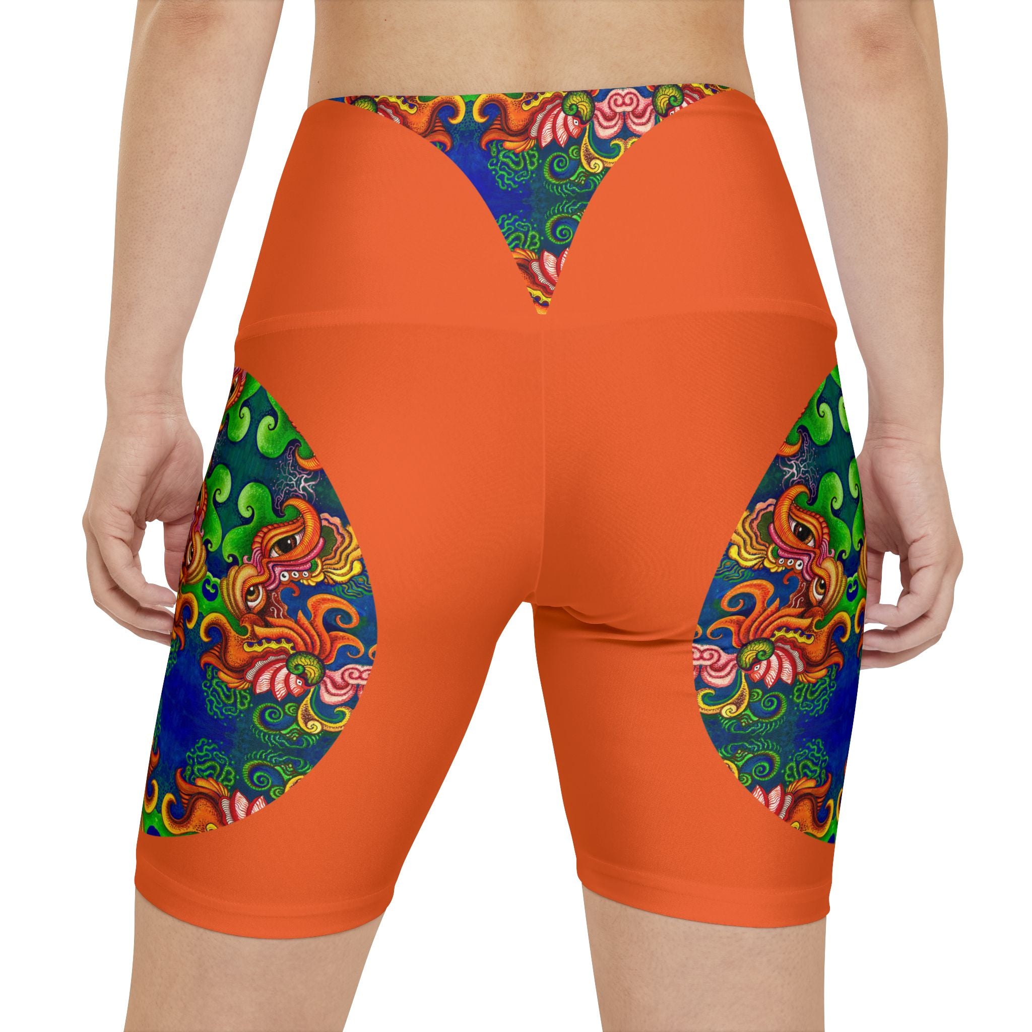 Women's Workout Shorts (AOP) #wws23