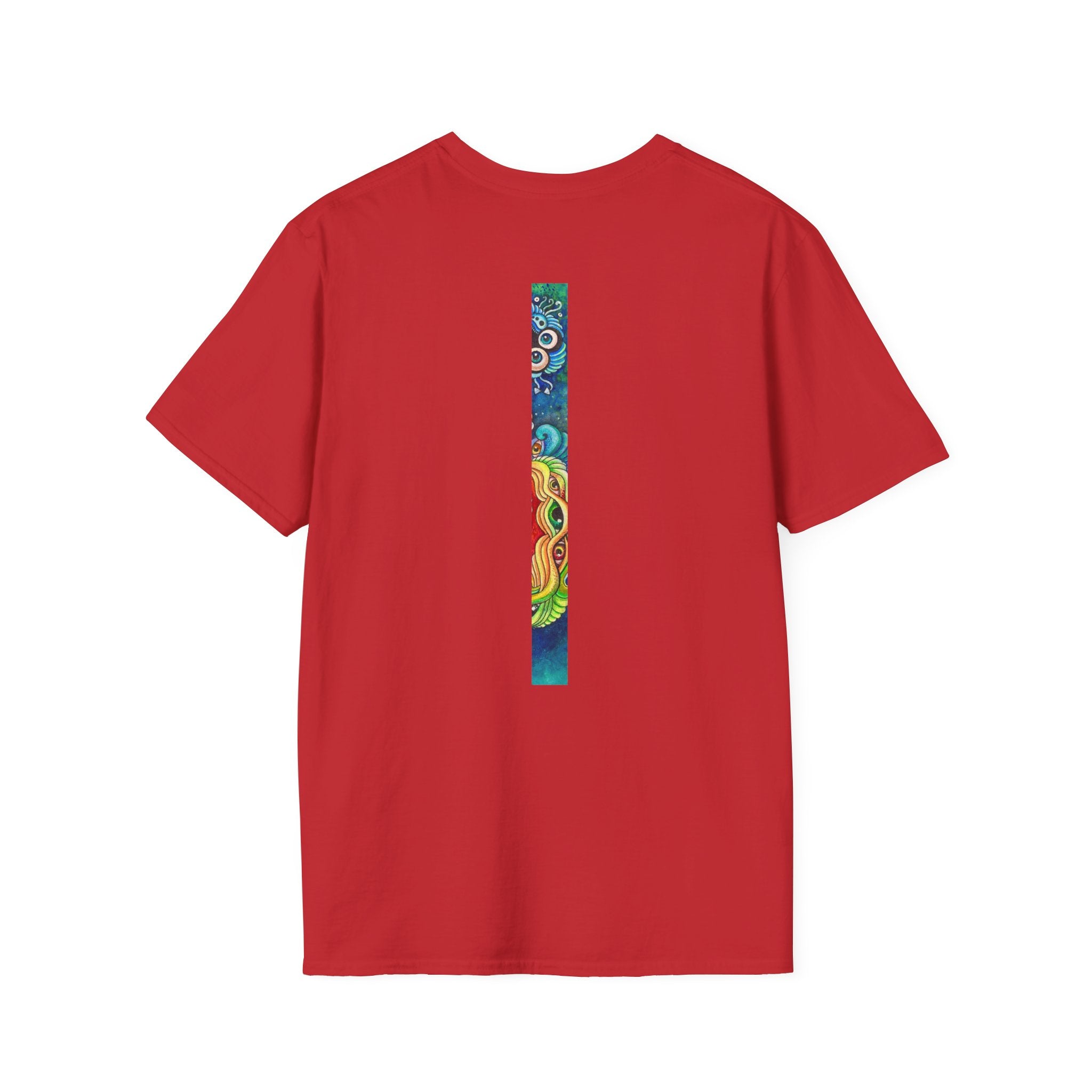 Psychedelic Prism Triangle T-Shirt #h7432887