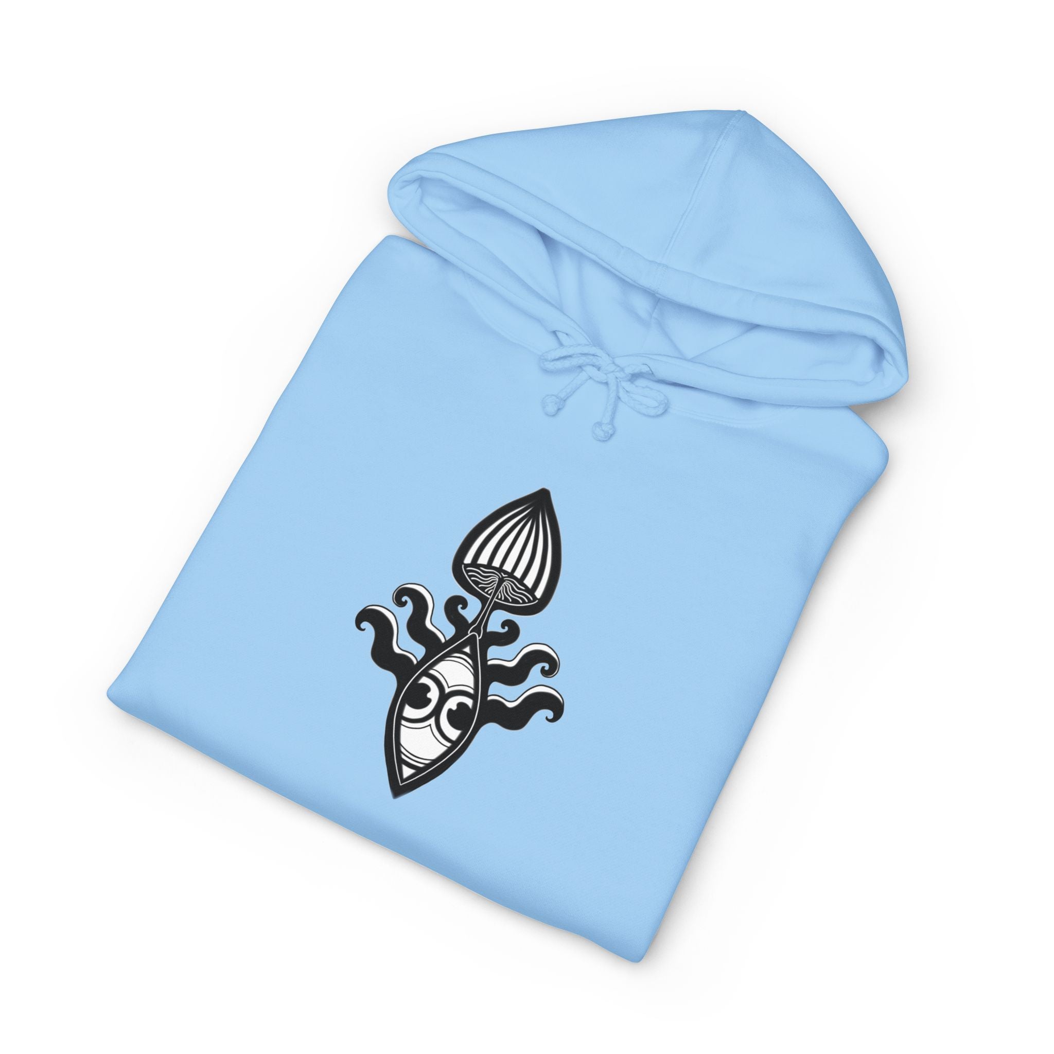Hoodie — Intricate Black Tribal Mandala Skull Design #x8765467