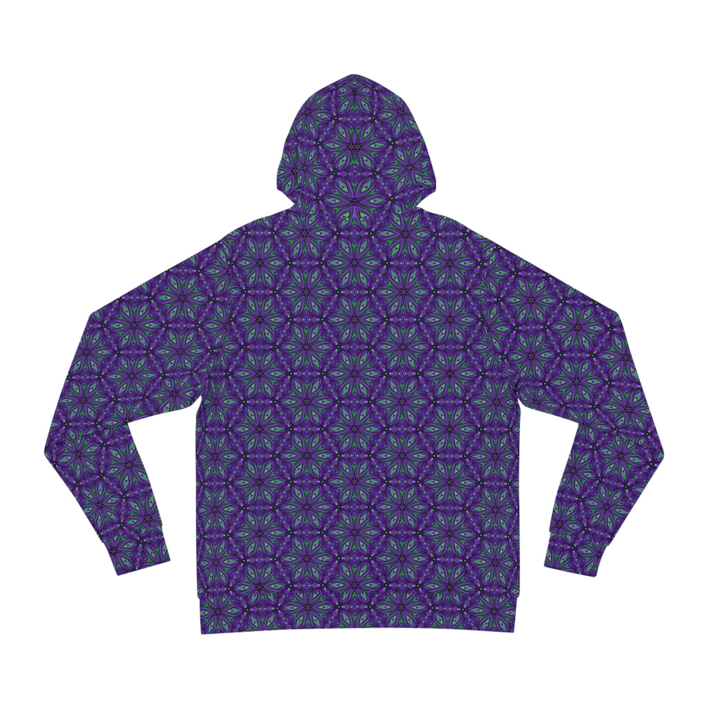 Purple Kaleidoscope All-Over-Print Hoodie #y08744