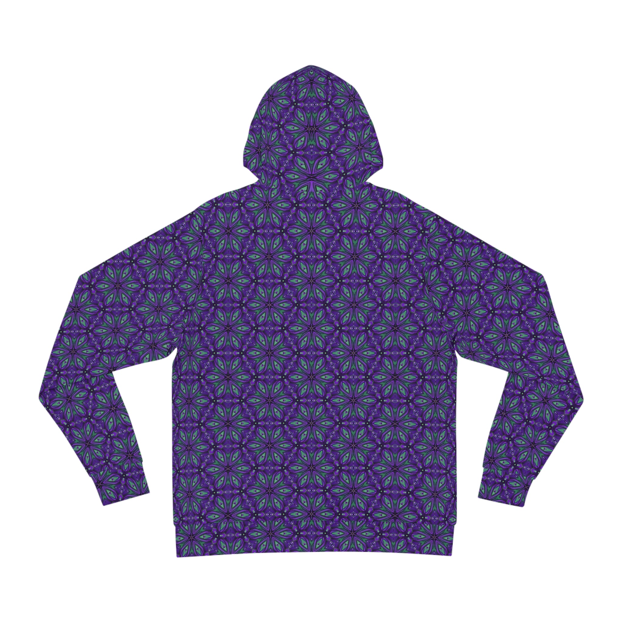 Purple Kaleidoscope All-Over-Print Hoodie #y08744