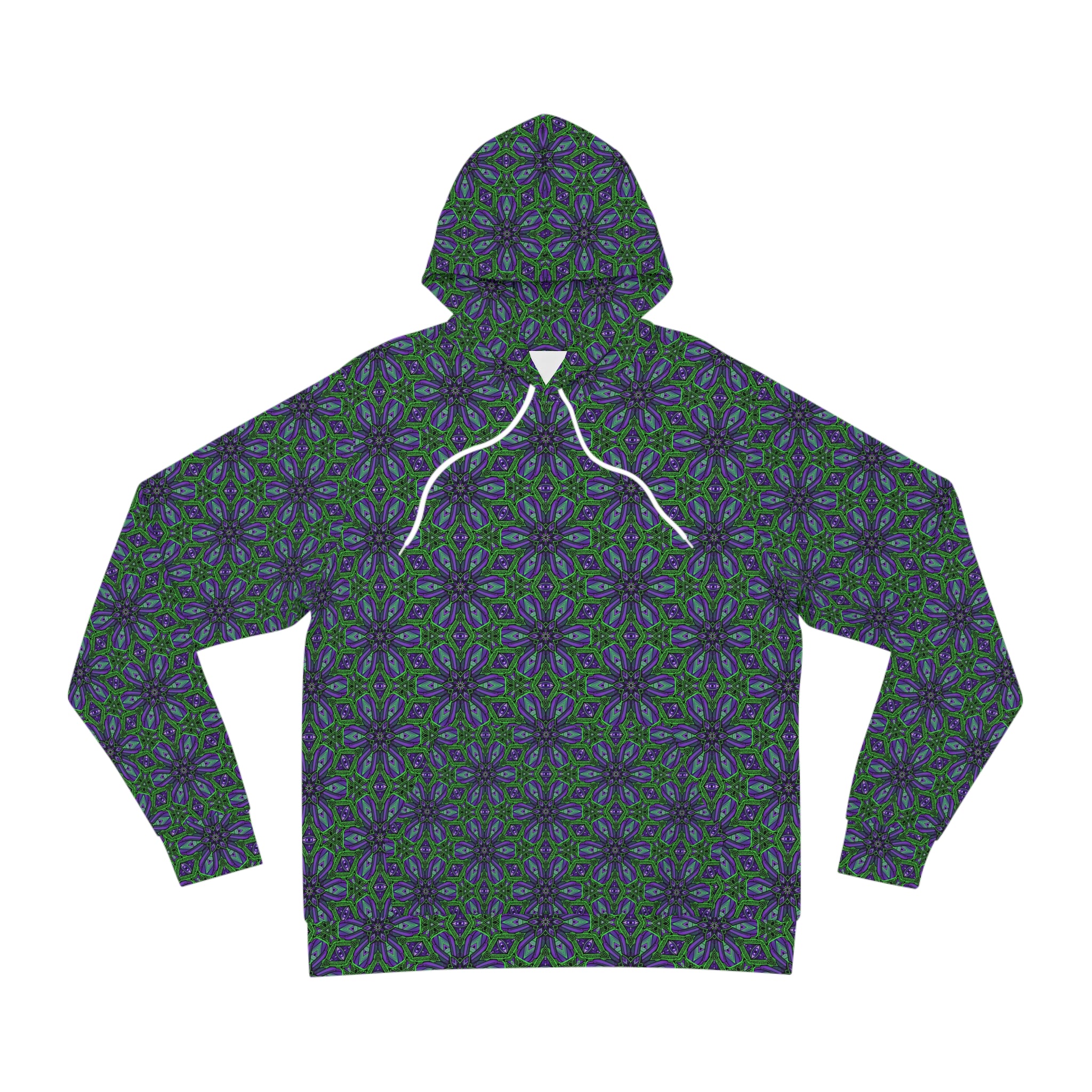 Kaleidoscope Floral All-Over Print Hoodie #g75679