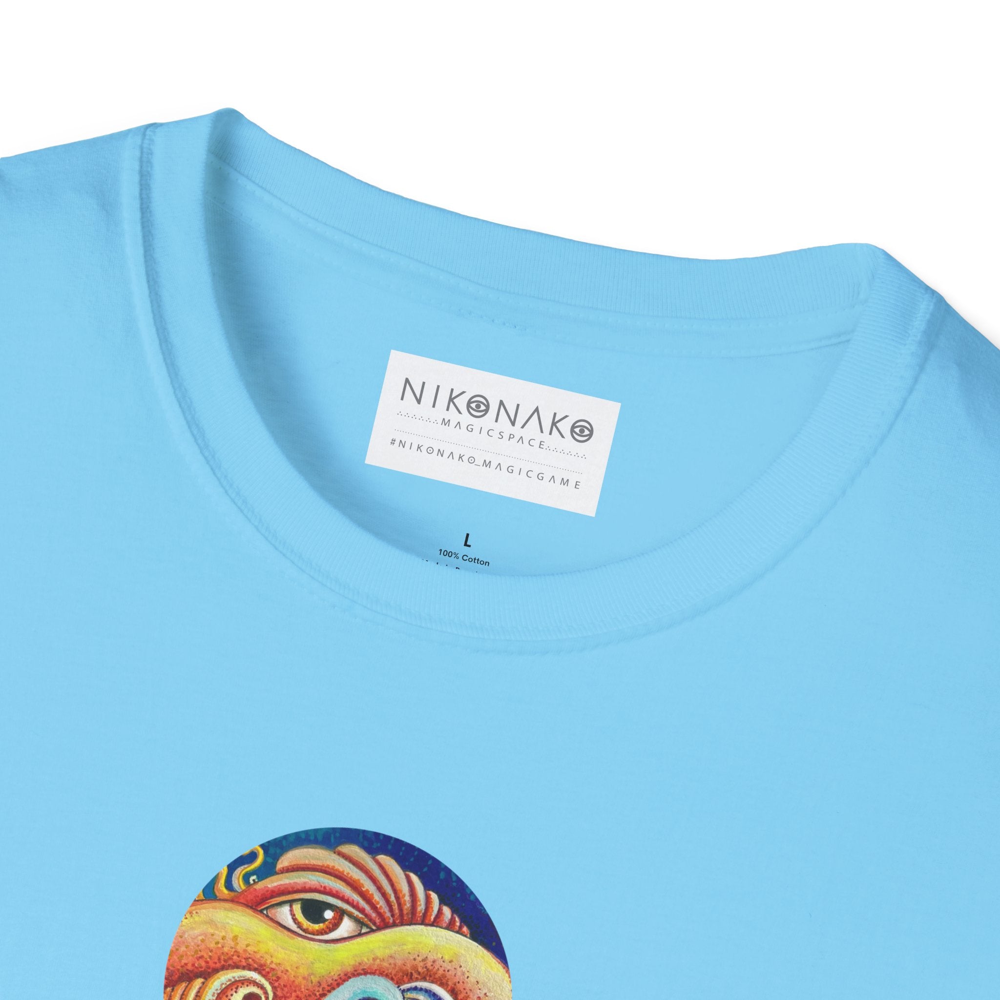 Unisex Softstyle Keyhole T-Shirt