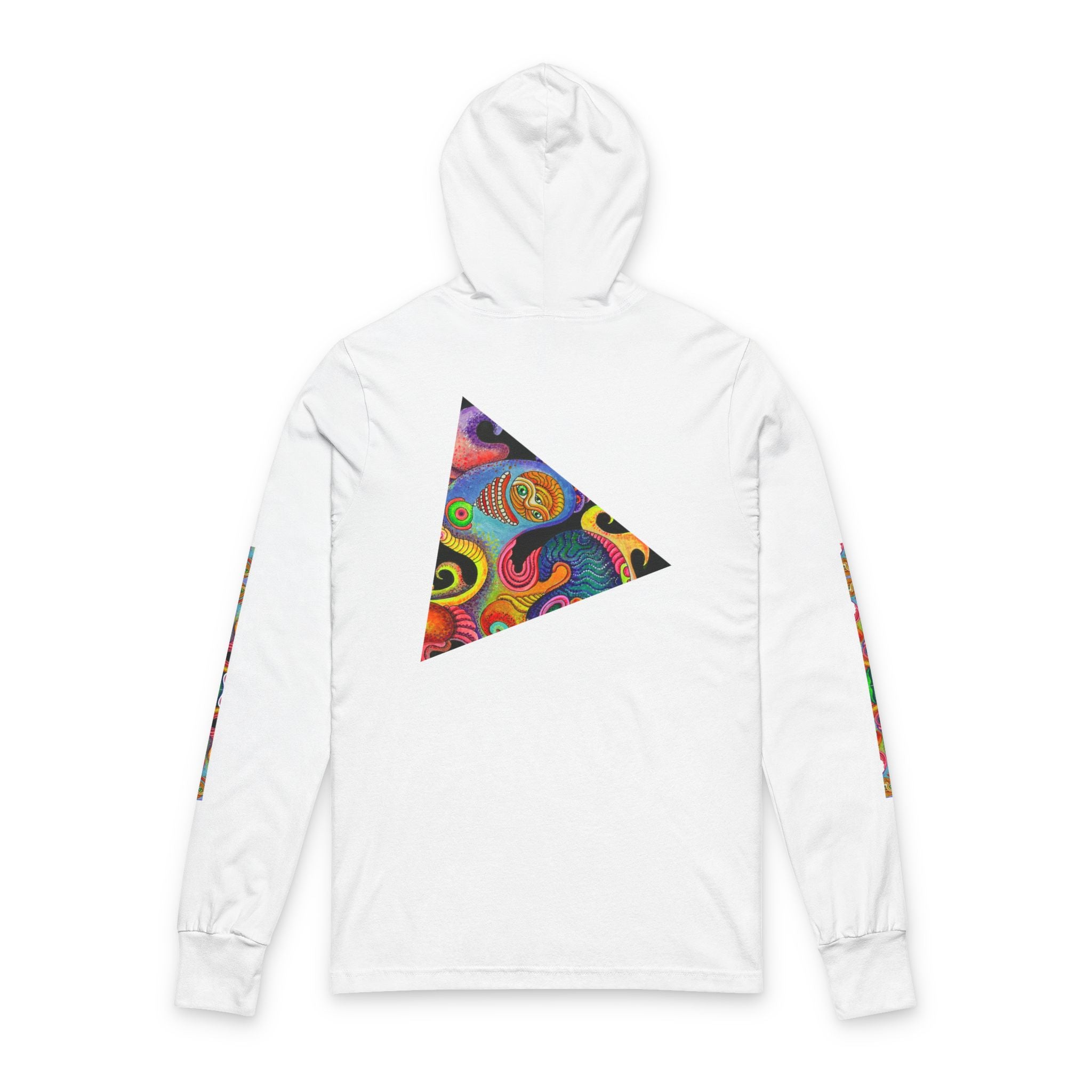 Unisex Hooded Long Sleeve Tee #w4686323
