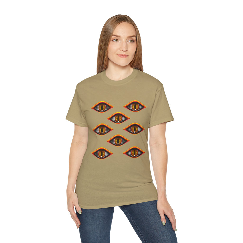 Mystic Eyes Graphic Tee — Psychedelic All-Seeing Eye T-Shirt #hfs84300