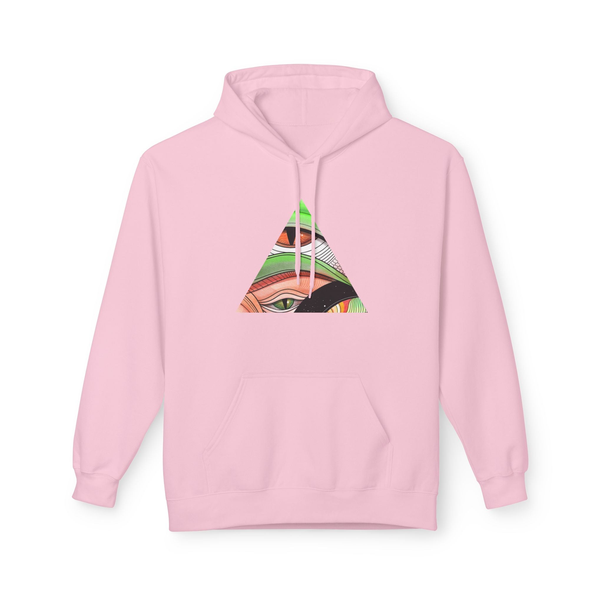 Abstract Swirl Face Hoodie | Artistic Geometric Portrait, White Pullover