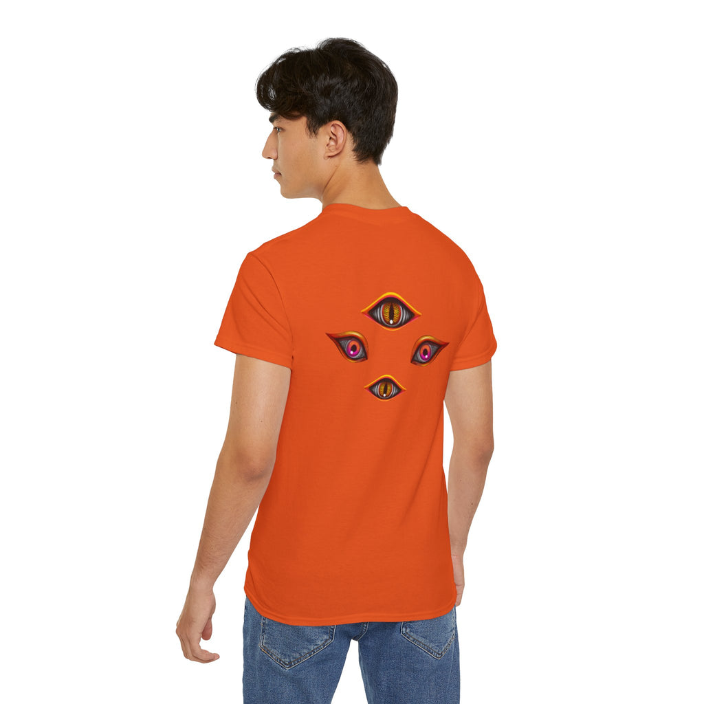 Mystic Eyes Graphic Tee — Psychedelic All-Seeing Eye T-Shirt #hfs84300