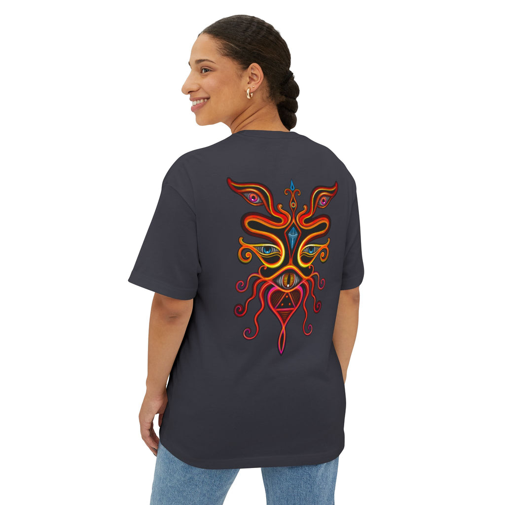 Mystic Eye Tee — Psychedelic Neon Third-Eye Graphic T-Shirt