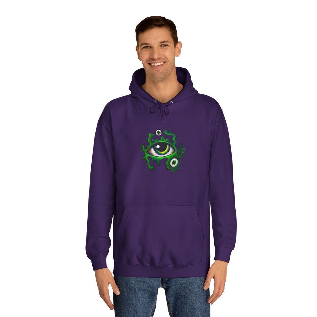 Green Eye Graphic Hoodie #r9764567