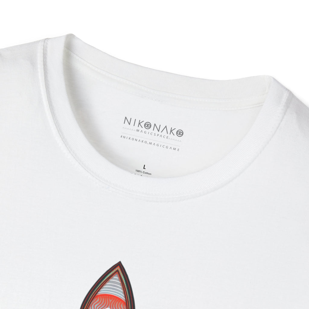 Geometric Tribal Pattern T-Shirt | Kaleidoscope Triangle Eye Motif