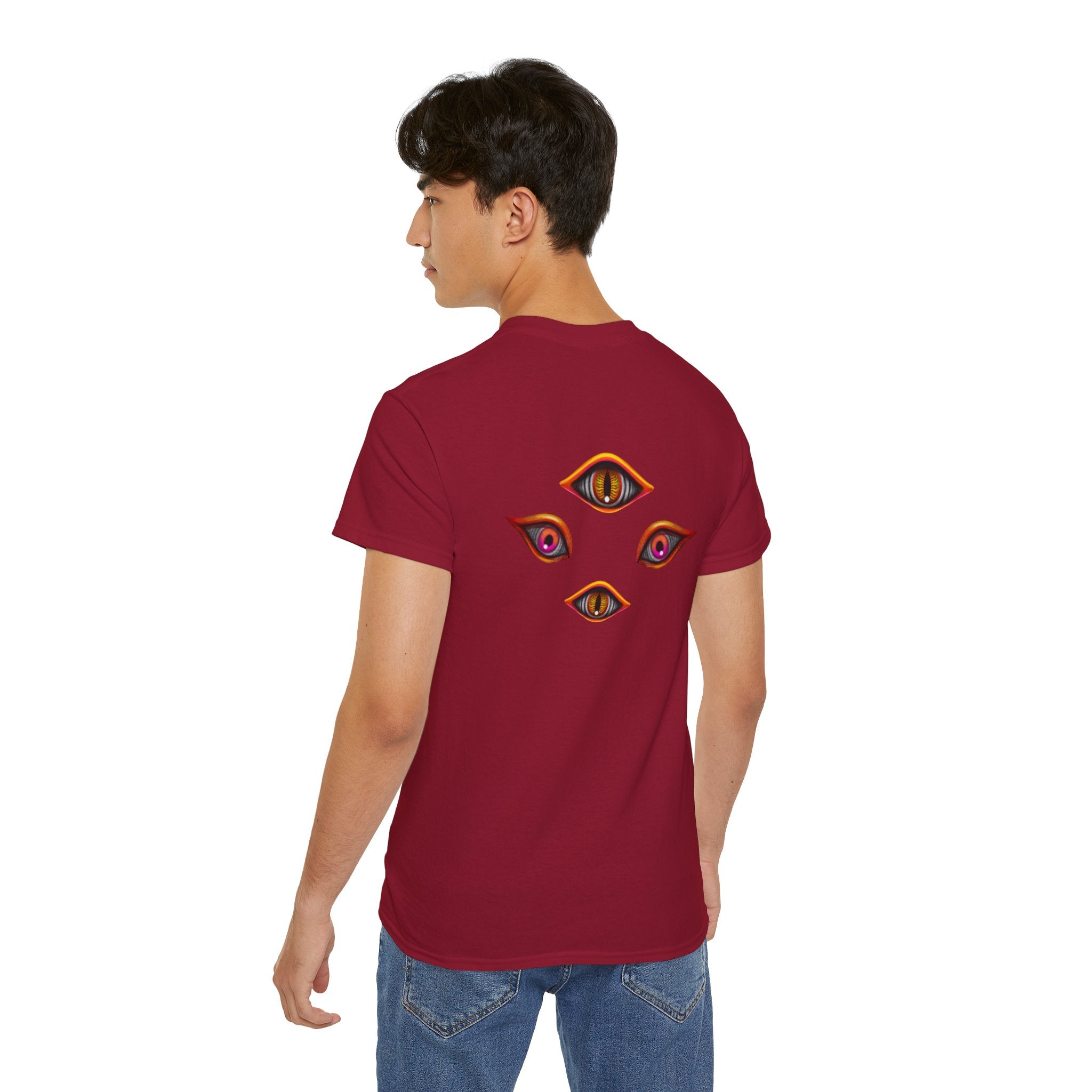 Mystic Eyes Graphic Tee — Psychedelic All-Seeing Eye T-Shirt #hfs84300