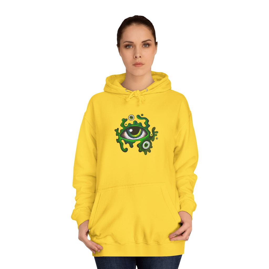 Green Eye Graphic Hoodie #r9764567