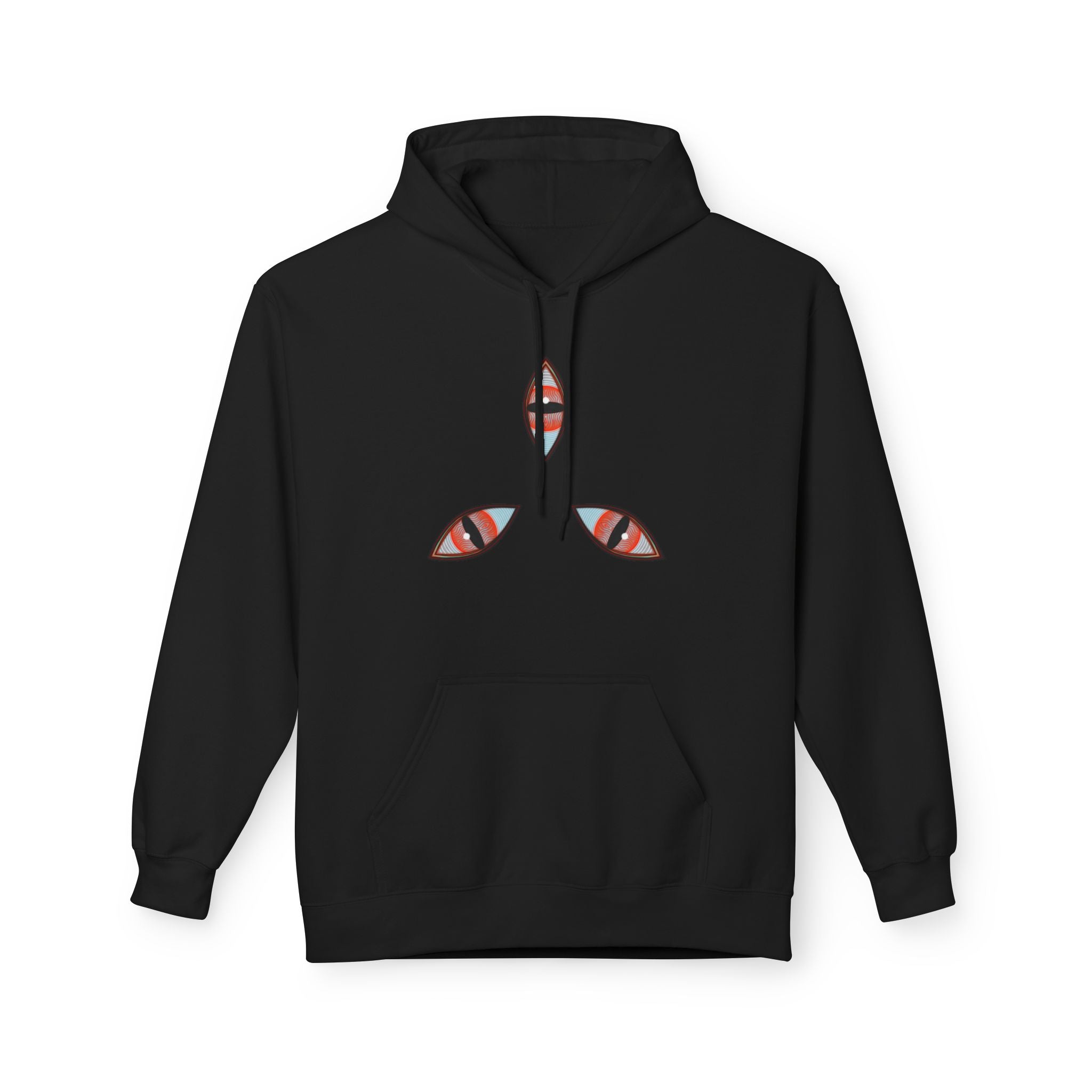 Geometric Kaleidoscope Triangle Hoodie | Symmetrical Abstract Pattern