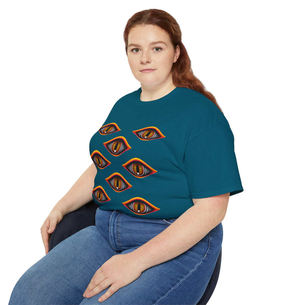 Mystic Eyes Graphic Tee — Psychedelic All-Seeing Eye T-Shirt #hfs84300