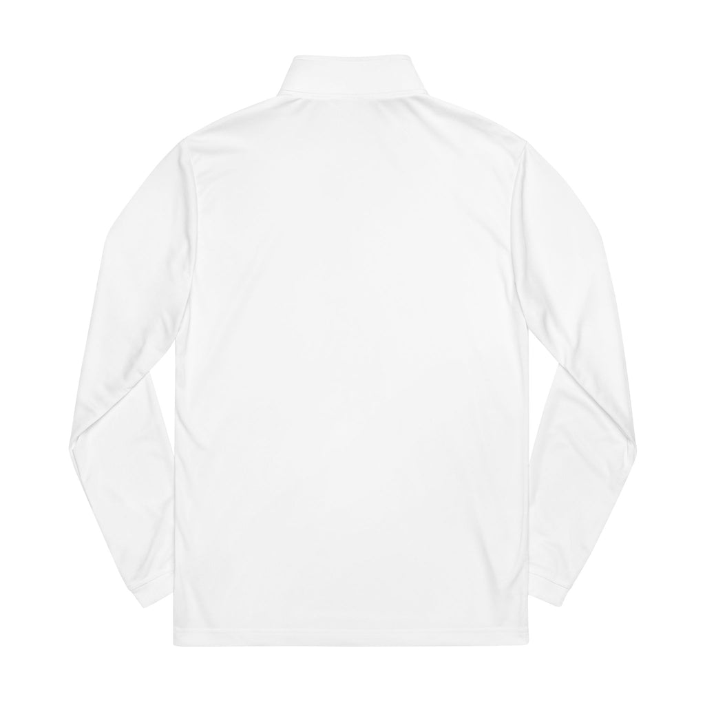 Embroidered Quarter-Zip Pullover — Adidas® Athletic Golf Top #s234513