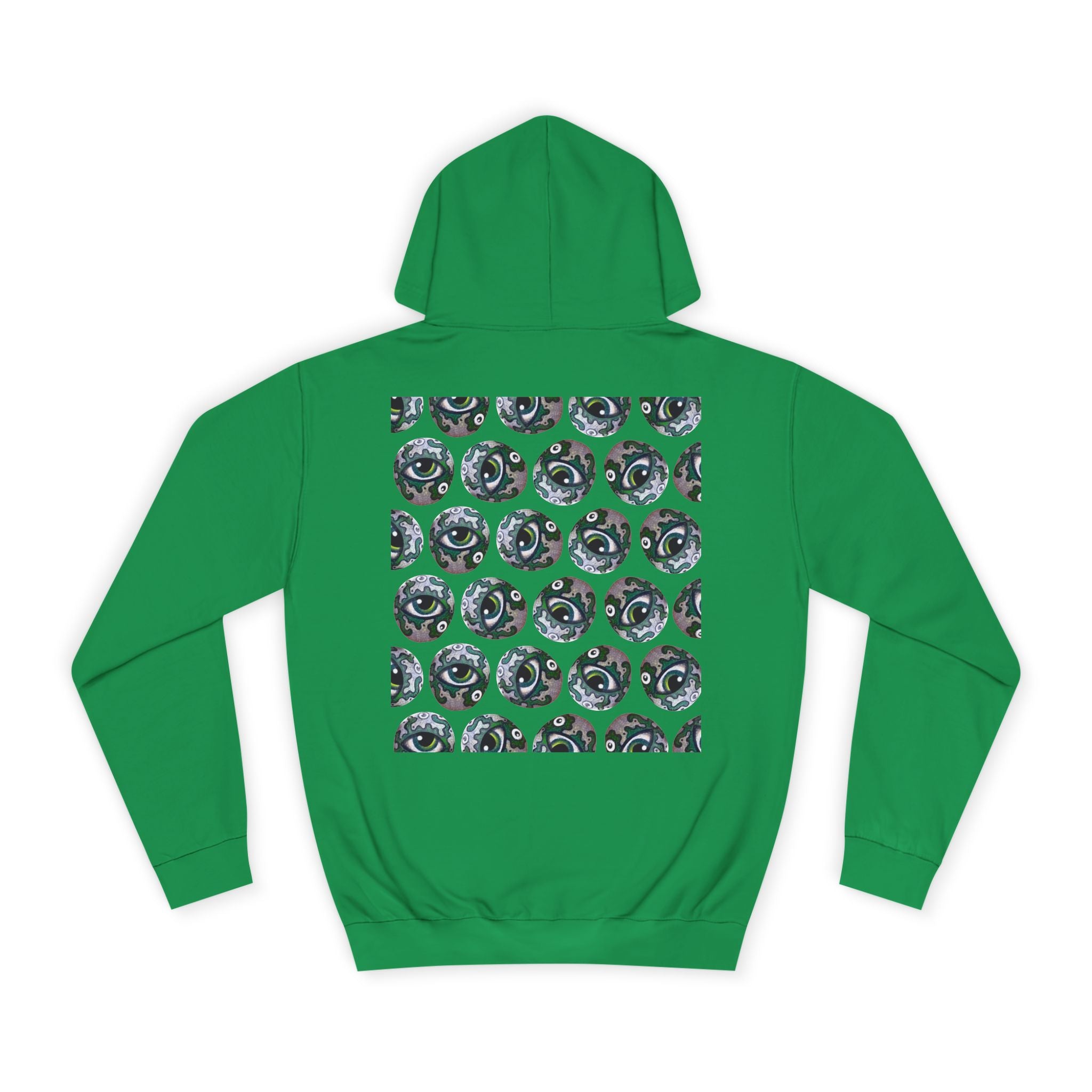 Green Eye Graphic Hoodie #r9764567