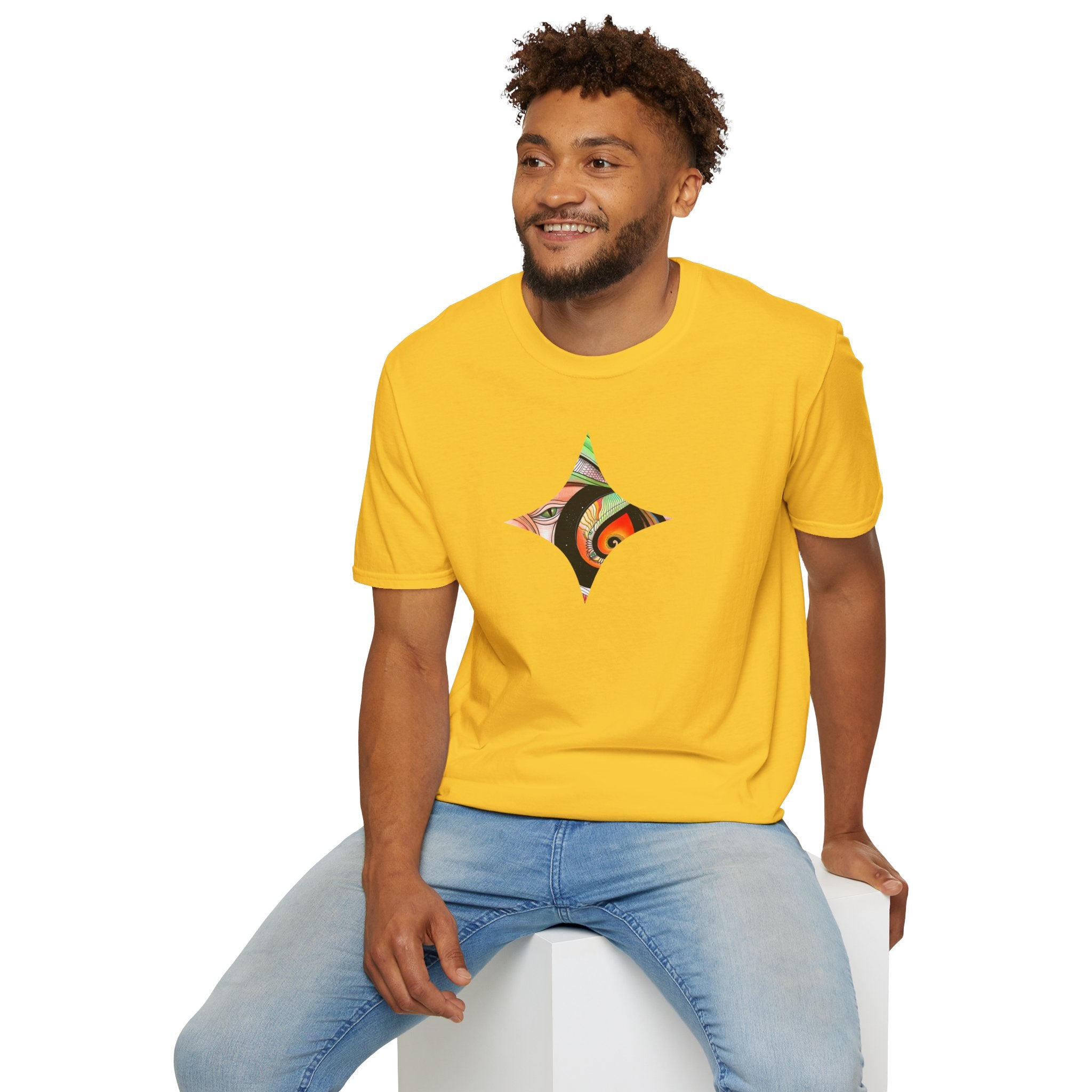 Unisex Softstyle Star T-Shirt #n77431