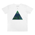 Peacock Eye Triangle V-Neck T‑Shirt #ts3