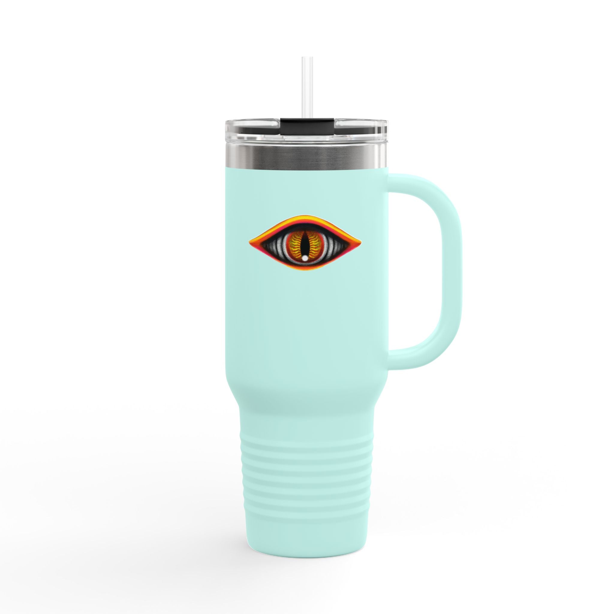 Dragon Eye 40oz Travel Mug | Insulated Tumbler with Lid
