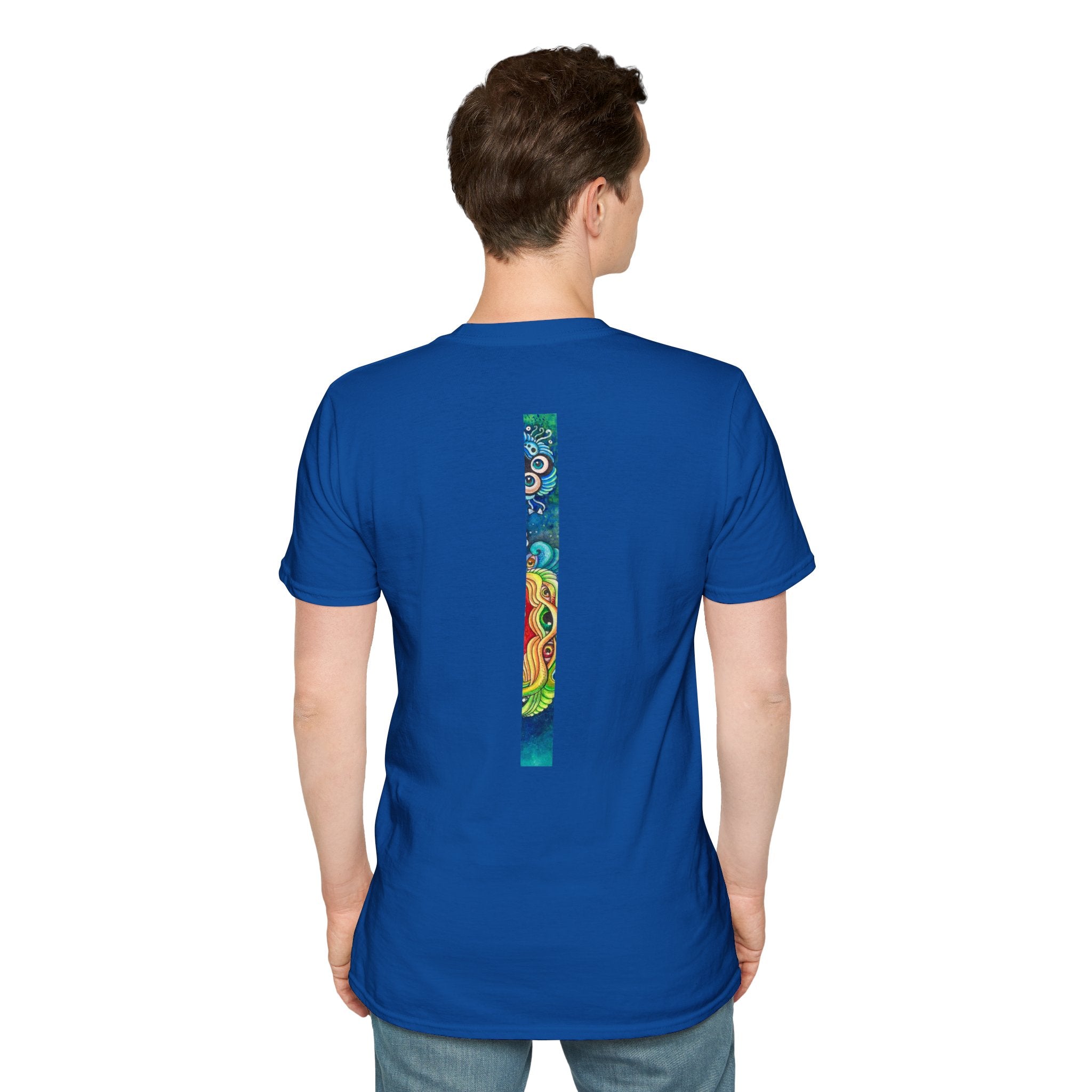 Psychedelic Prism Triangle T-Shirt #h7432887