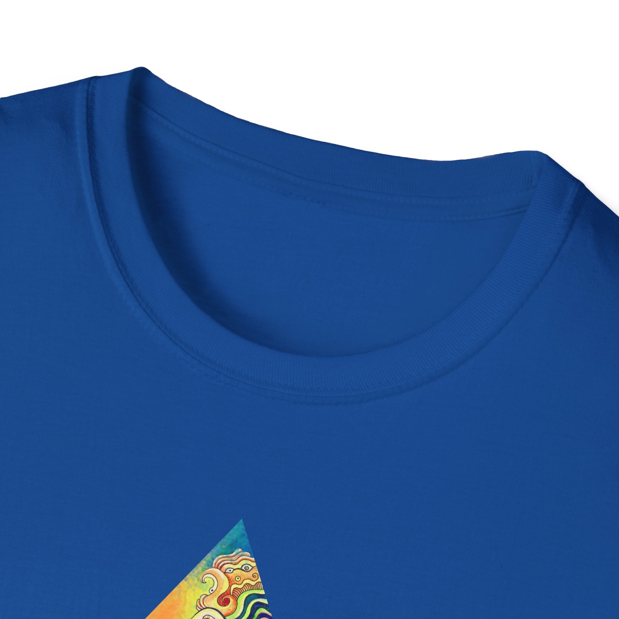 Psychedelic Prism Triangle T-Shirt #h7432887