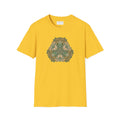 Green Celtic Knot Mandala T-Shirt | Floral Shamrock Pattern