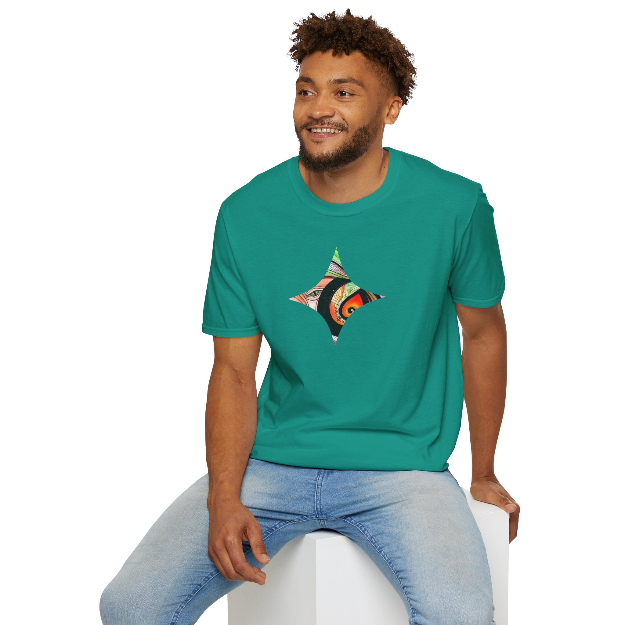 Unisex Softstyle Star T-Shirt #n77431