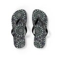 Mandala Kaleidoscope Flip Flops — Patterned Summer Beach Sandals #h976479