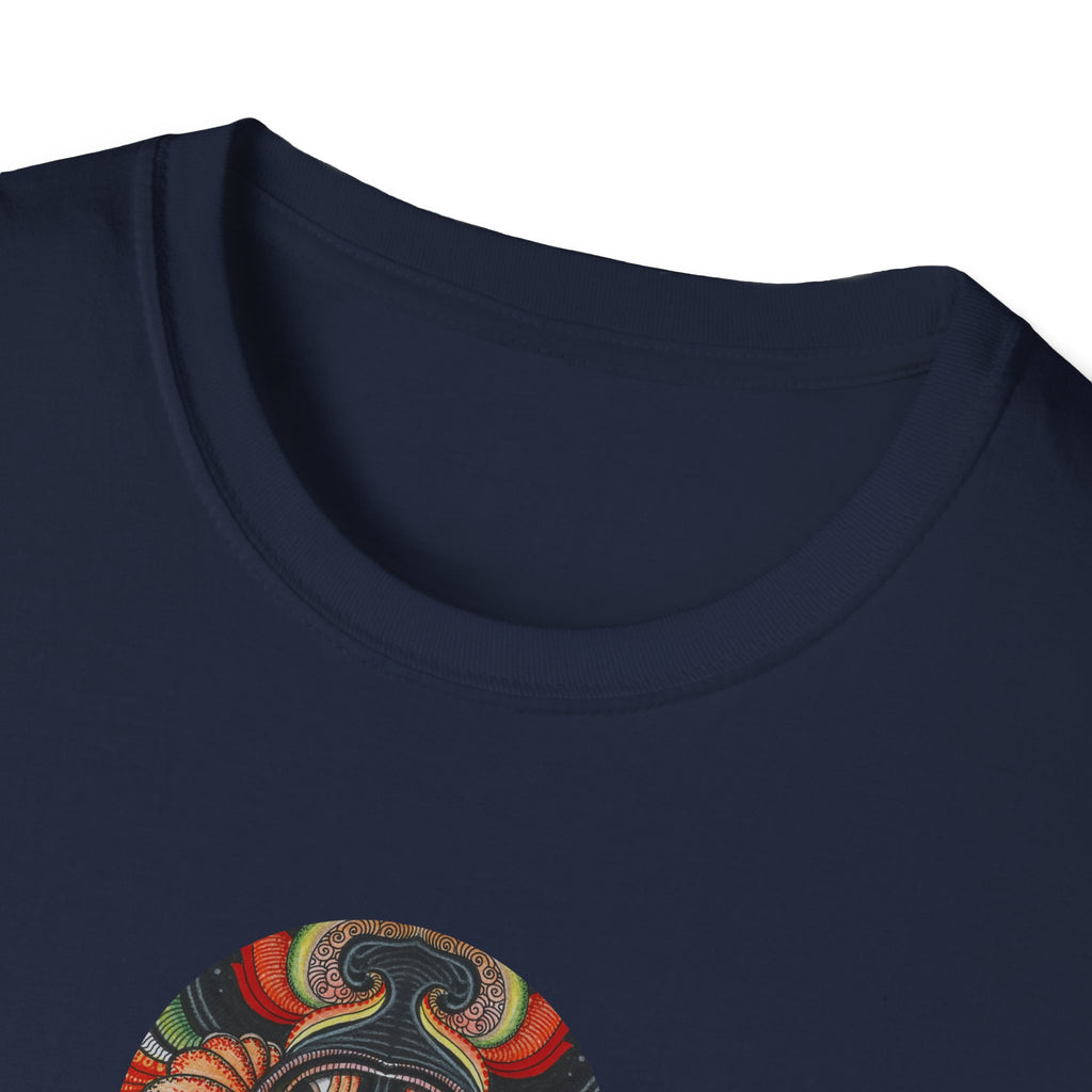 Keyhole & Star Psychedelic Graphic T-Shirt #fd763