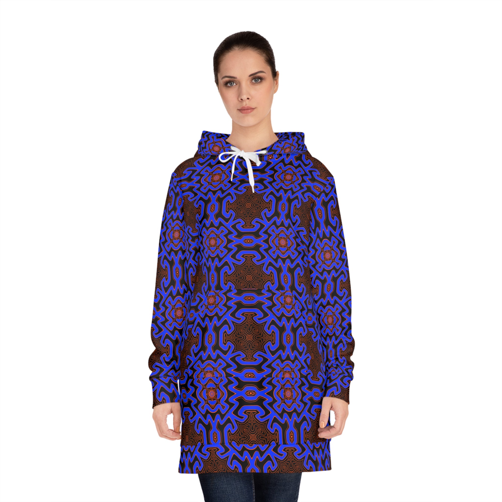 Women's Hoodie Dress (AOP) #d1445