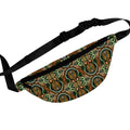Boho Celtic Pattern Fanny Pack — Green Tribal Waist Bag #7h86468