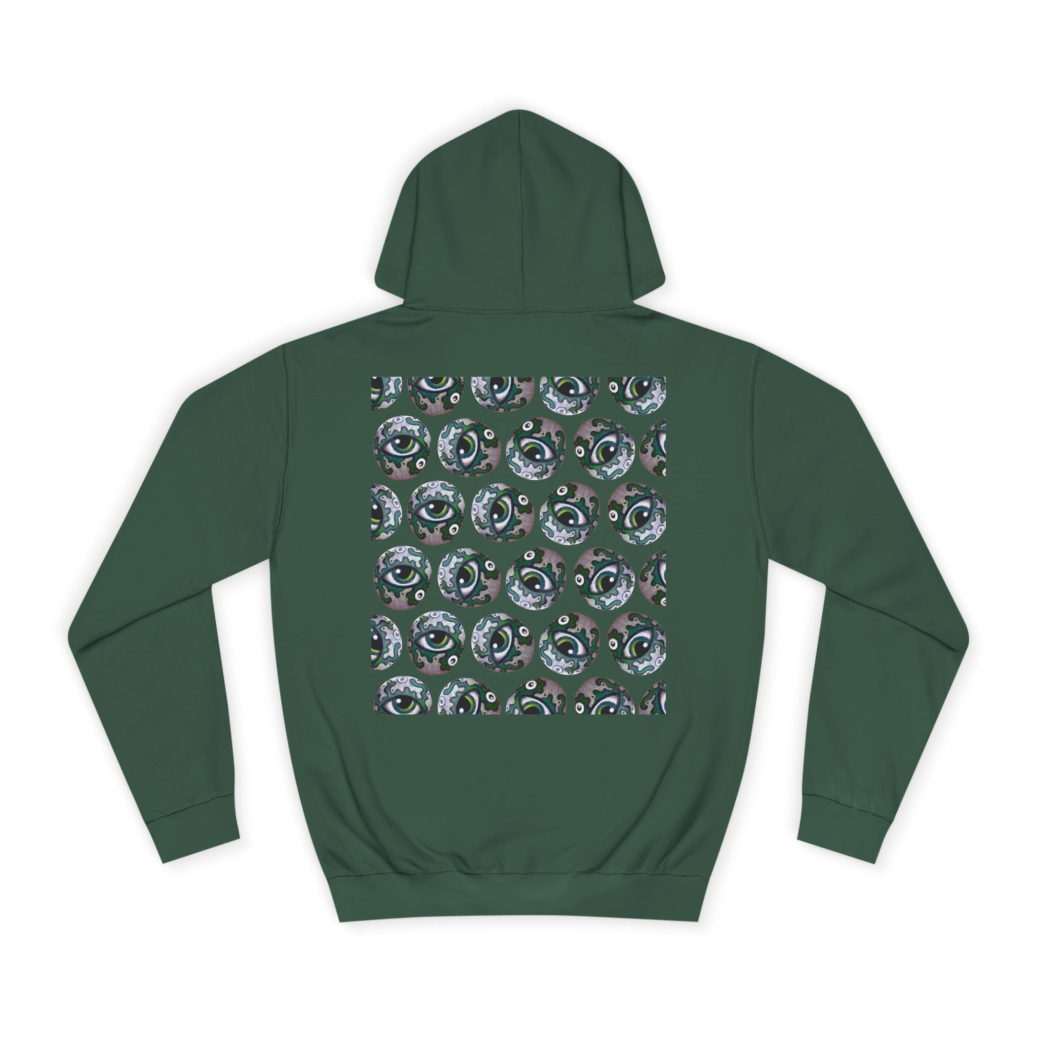 Green Eye Graphic Hoodie #r9764567