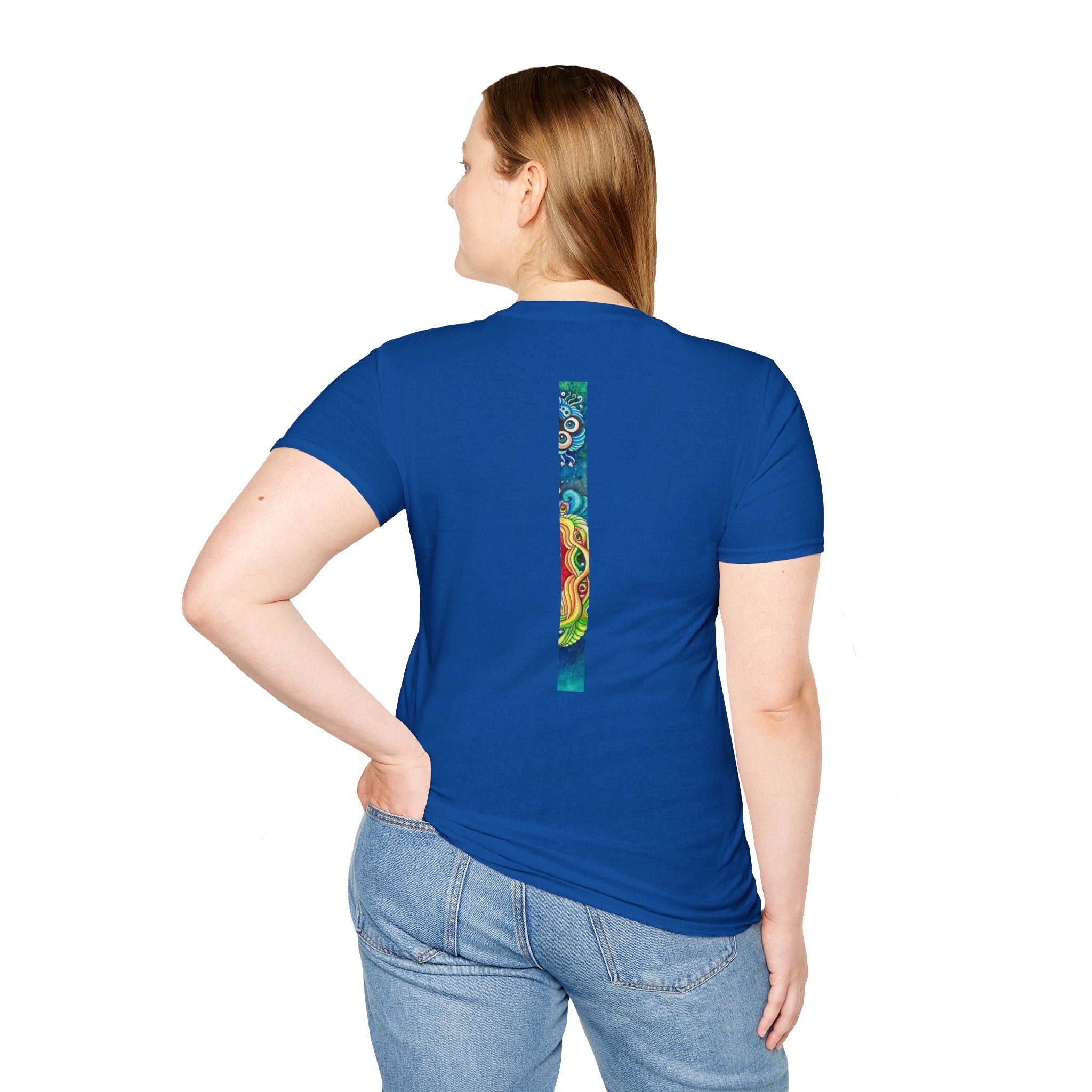 Psychedelic Prism Triangle T-Shirt #h7432887
