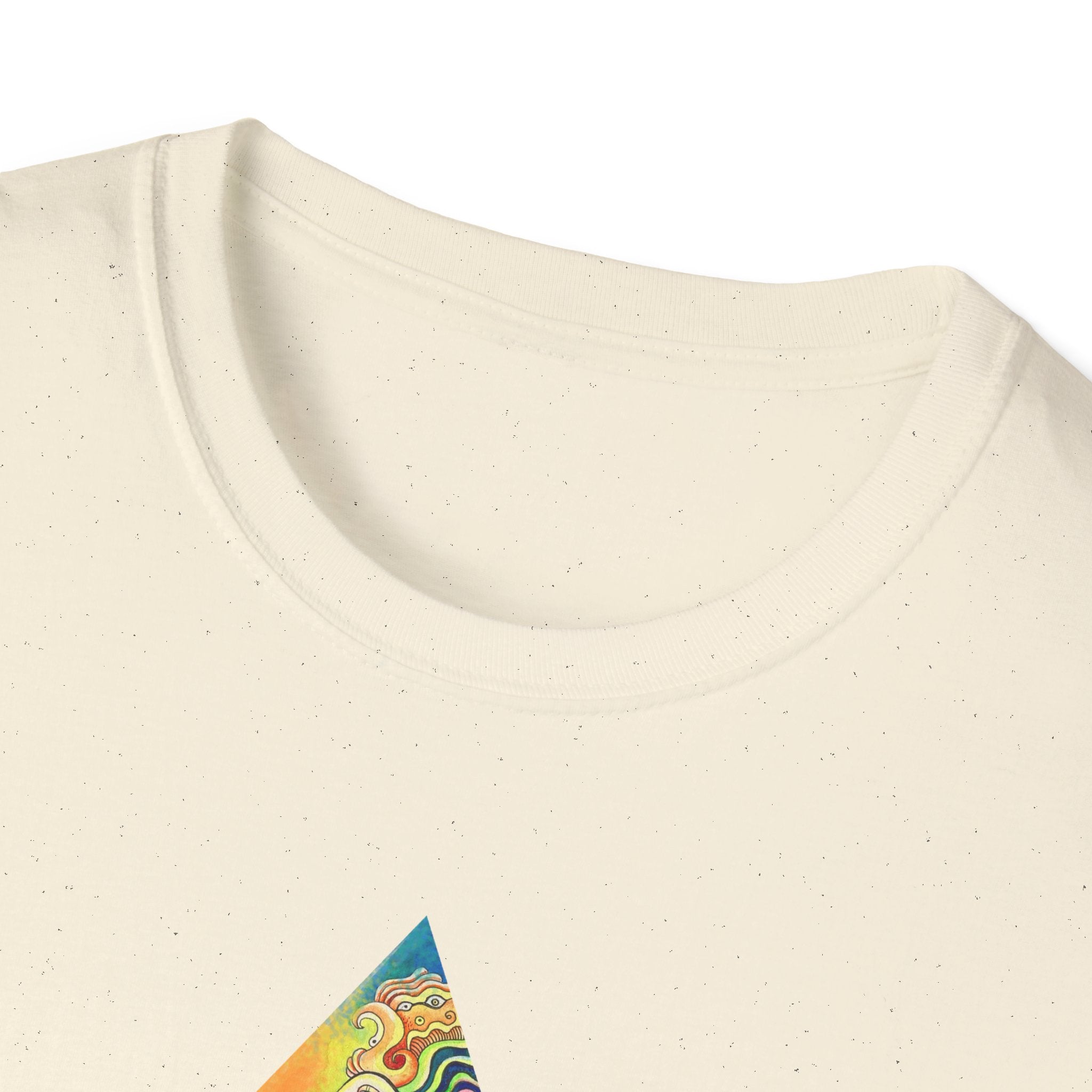 Psychedelic Prism Triangle T-Shirt #h7432887