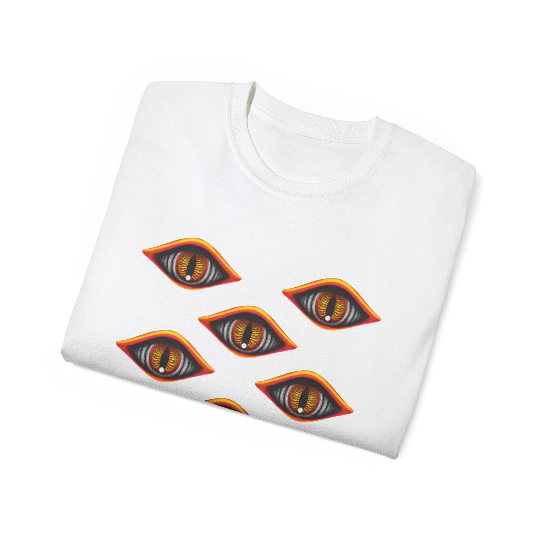 Mystic Eyes Graphic Tee — Psychedelic All-Seeing Eye T-Shirt #hfs84300