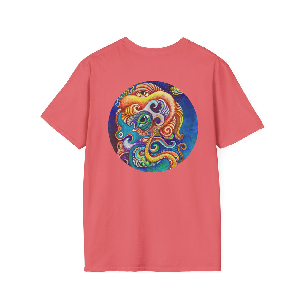 Unisex Softstyle Keyhole T-Shirt