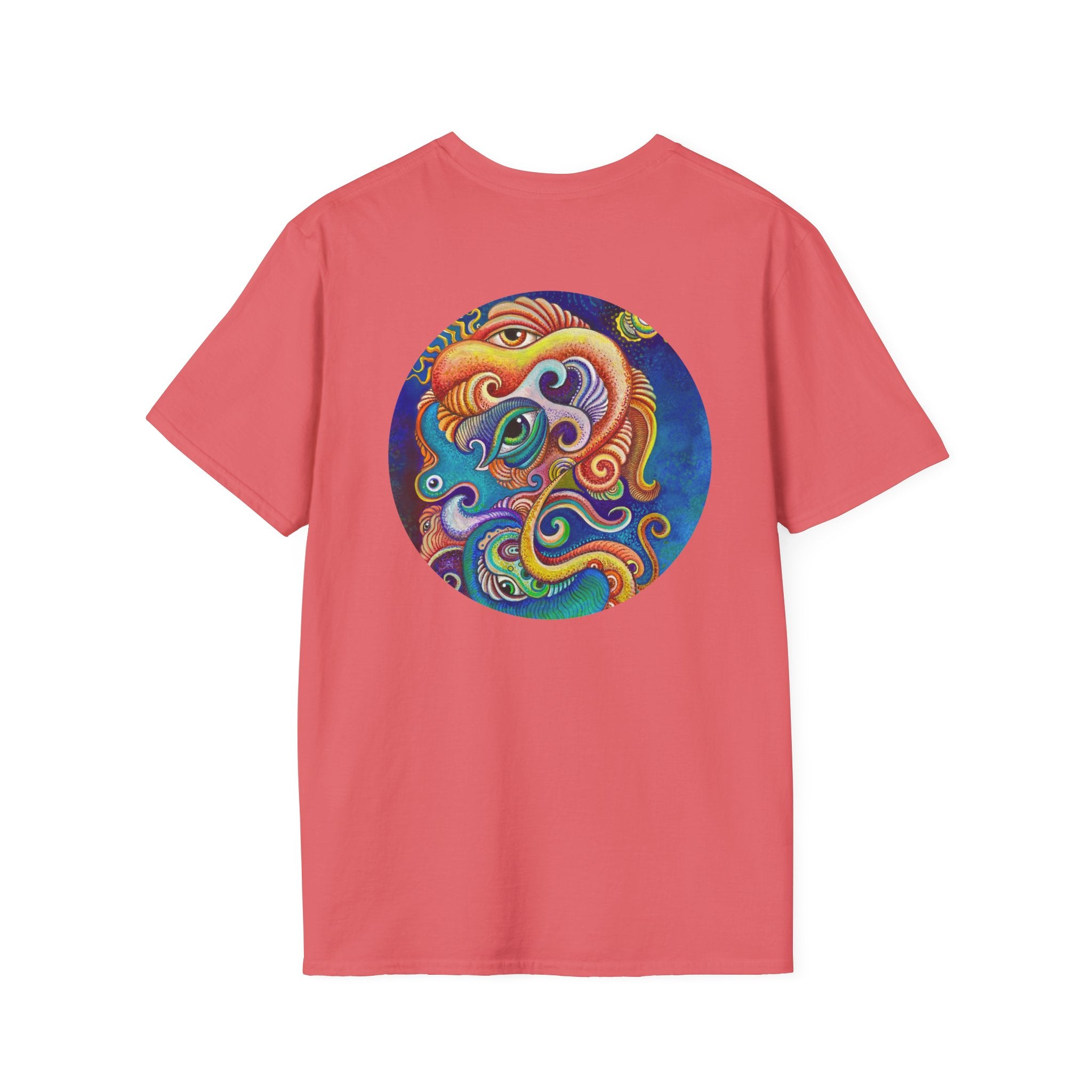 Unisex Softstyle Keyhole T-Shirt