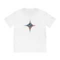 Psychedelic Gem T-Shirt — Colorful Abstract Star & Triangle Design #gf87598