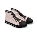 Women's High Top Sneakers - Rose Maze Pattern Casual Canvas Shoes #h875688