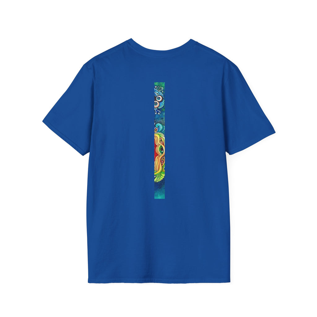Psychedelic Prism Triangle T-Shirt #h7432887