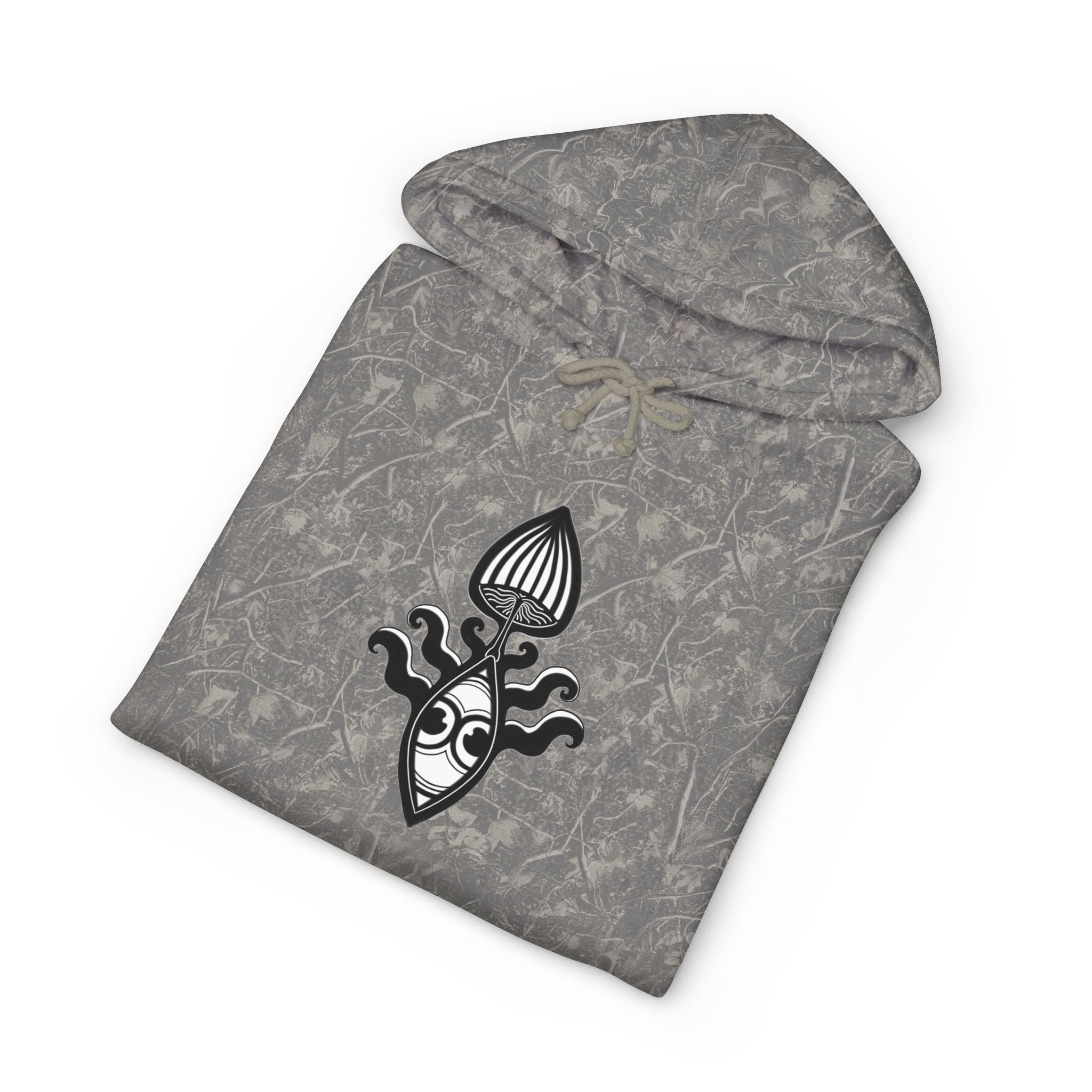 Hoodie — Intricate Black Tribal Mandala Skull Design #x8765467