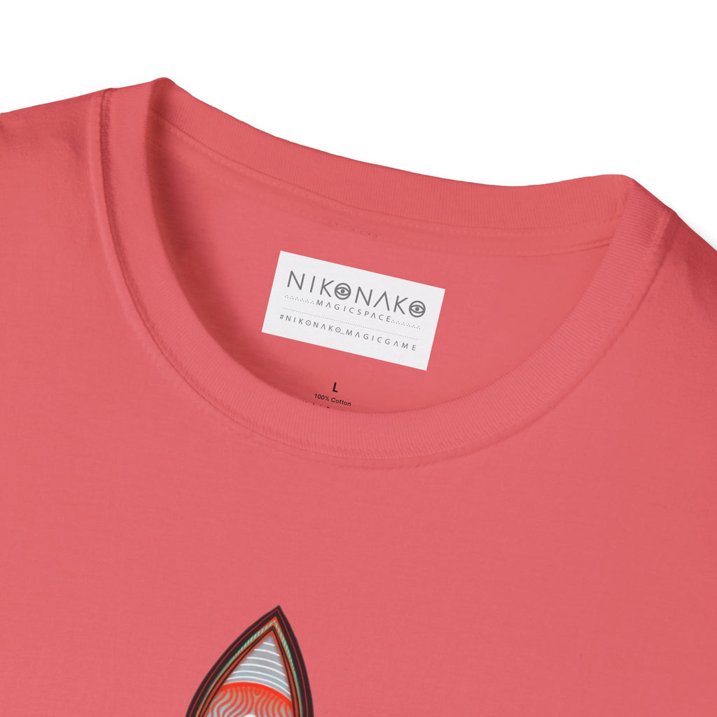 Geometric Tribal Pattern T-Shirt | Kaleidoscope Triangle Eye Motif