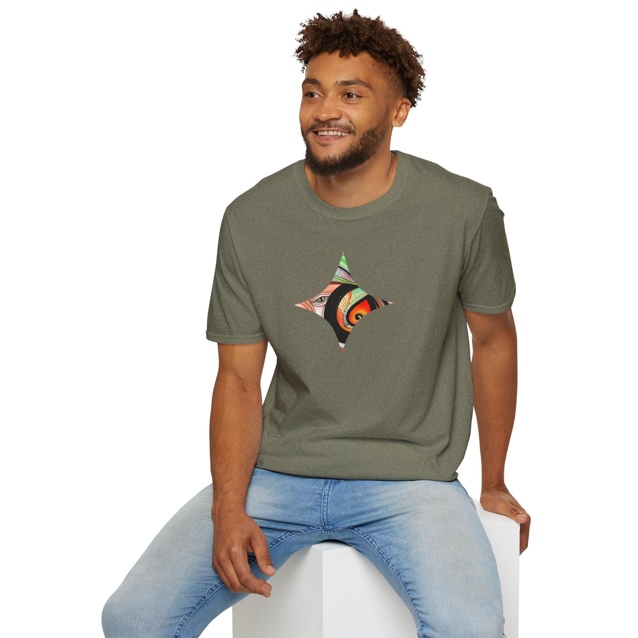 Unisex Softstyle Star T-Shirt #n77431