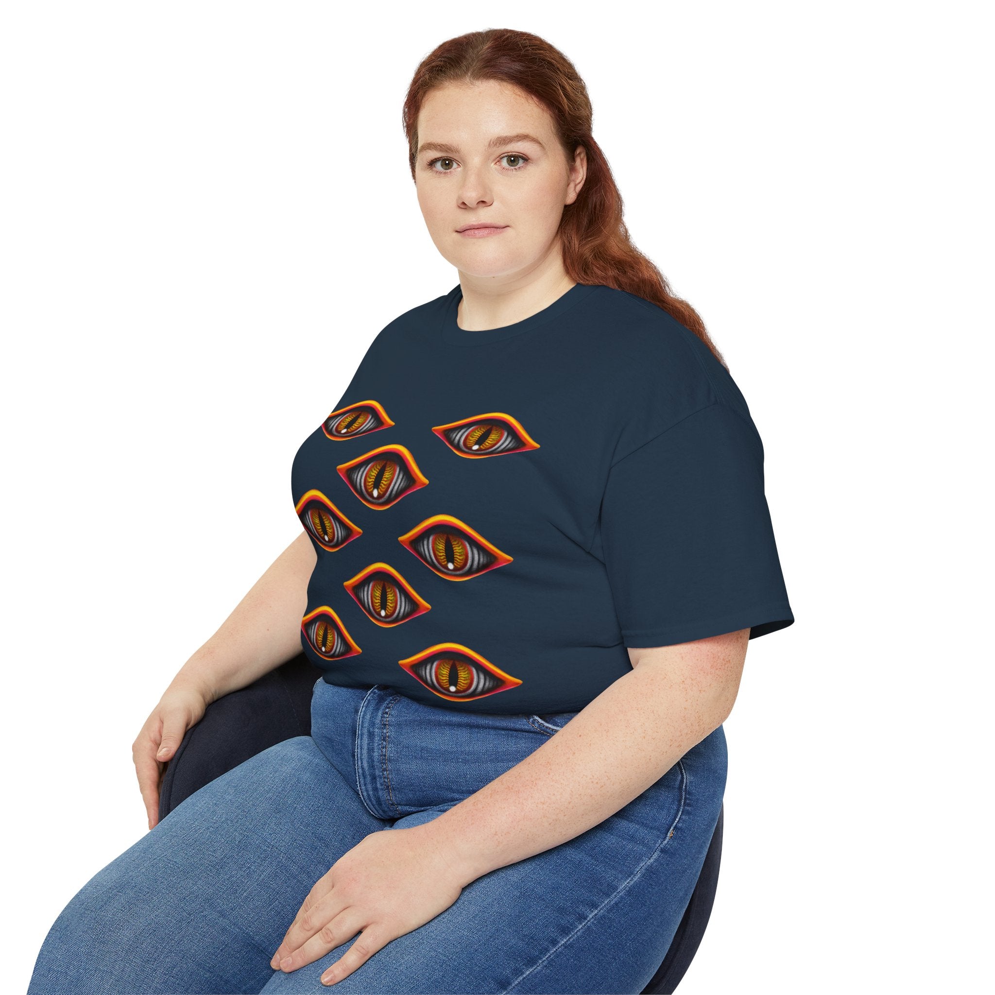Mystic Eyes Graphic Tee — Psychedelic All-Seeing Eye T-Shirt #hfs84300