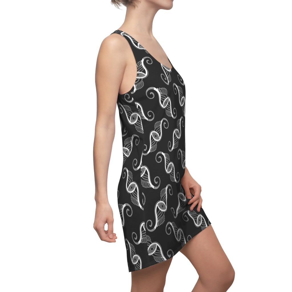 Women's Cut & Sew Racerback Dress (AOP) #h86489