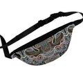 Abstract Swirl Fanny Pack — Boho Festival Waist Bag #fbs234