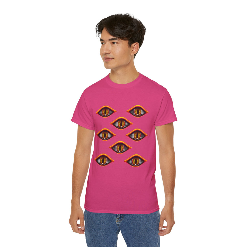 Mystic Eyes Graphic Tee — Psychedelic All-Seeing Eye T-Shirt #hfs84300