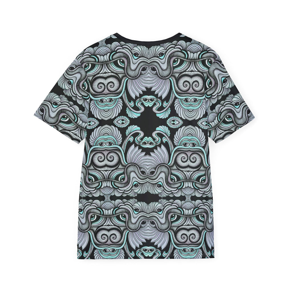 Men's Sports Jersey — Keyhole Mandala All-Over Print Athletic Tee #kma21