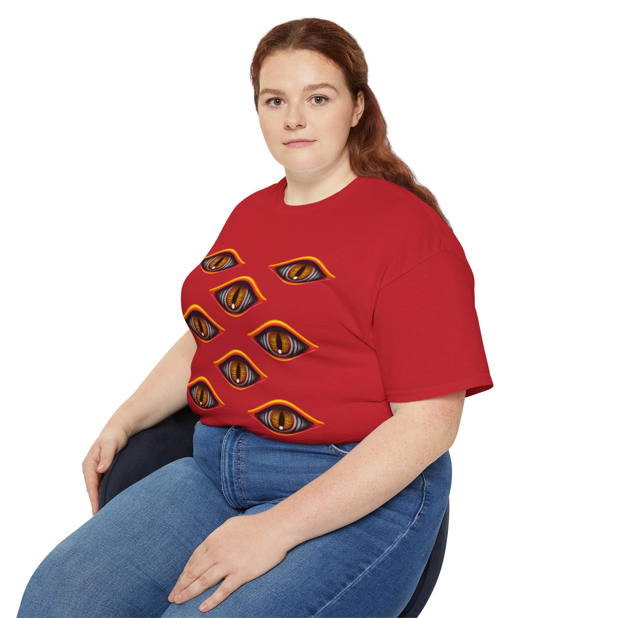 Mystic Eyes Graphic Tee — Psychedelic All-Seeing Eye T-Shirt #hfs84300