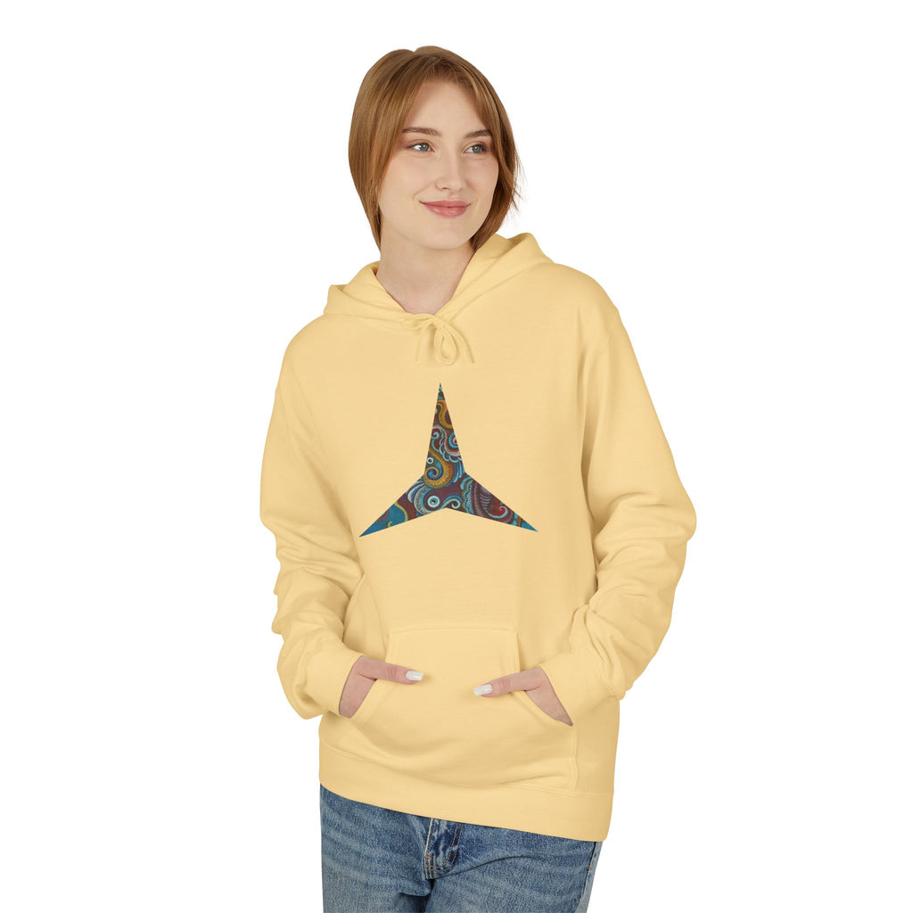 Hoodie — Colorful Geometric Tribal Diamond Print #g765889